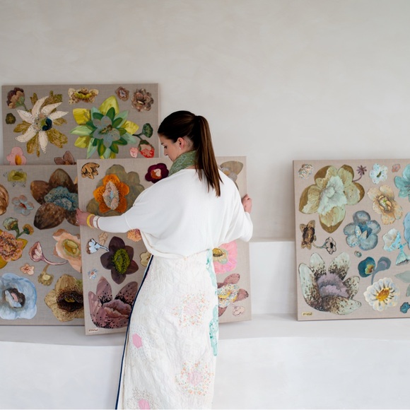 Bespoke Quilted Maxi Skirt - Picture 3 of 6